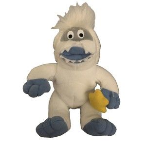 Bumble Abominable Snow Monster Plush Rudolph Island of Misfit Toys 7" H